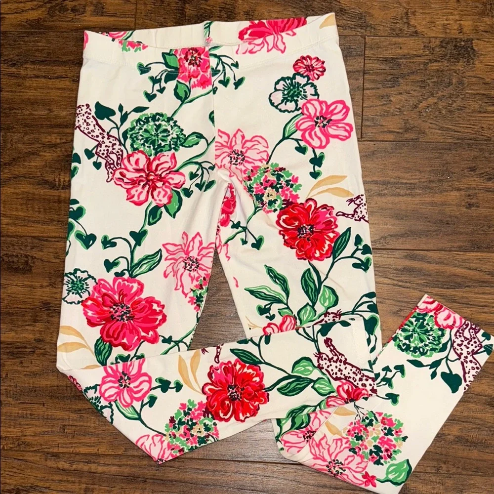 Lilly Pulitzer girls size XL leggings excellent use condition worn twice no fade - Picture 4 of 6